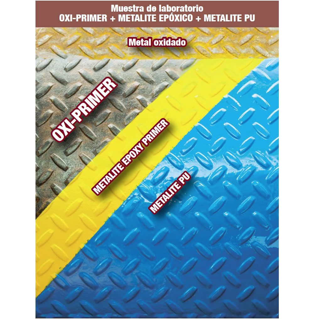 Convertidor De Oxido Neutralizador P/ Metales Oxidados 1/4 Galon Ref.  287-09 Marca Metro Paint